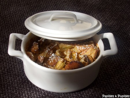 Clafoutis à la rhubarbe et à la farine 5 céréales et 3 graines