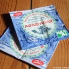 Sachets d'agar agar