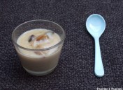 Petites crèmes vanille rhum raisins