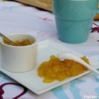 Confiture ananas rhum gingembre