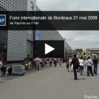 Foire internationale de Bordeaux 21 mai 2009