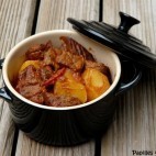 Mini cocotte de boeuf au cumin et aux poivrons