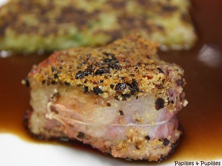 Tournedos de magrets en croûte de cèpes