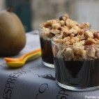 Crumble poires danette chocolat