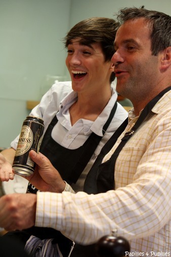 Donal Skehan et chef Damien Donal Skehan et chef Damien