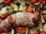 Filet mignon aux courgettes oignons tomates et celeri 2 Filet mignon aux courgettes et tomates
