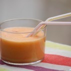 Smoothie melon pêches