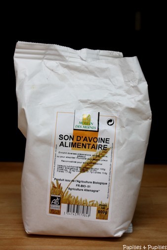 Son d'avoine alimentaire