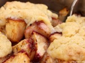 Cobbler aux pêches de Jamie Oliver