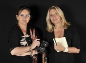Nathalie Kaid et Marie Laure Hubert Nasser Bordeaux : Une expo pour lutter contre le cancer du sein