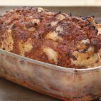 Rôti d'agneau au délice de tomates confites