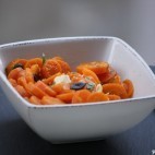 Salade de carottes à la feta et aux graines de courge