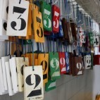 Pancartes pour numéro des huîtres