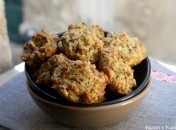 Mini muffins jambon fromage parfumés à la sauge et à la moutarde à l’ancienne