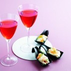 Cocktail Printania - Cidre, Cognac et sirop de pêches