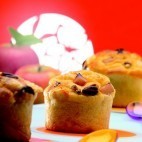Muffins au Beaufort noix et pommes