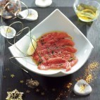 Recette de saumon - Saumon mariné à l'huile d'olive [Noël]