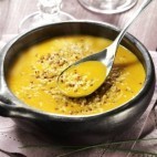 Soupe de potimarron au quinoa gourmand