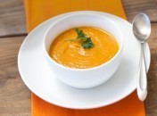 Soupe potimarron et châtaignes