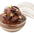 Bûche sphérique de Noël - La maison du chocolat