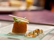 Makis aux deux saumons, Comté et Granny Smith