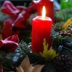 Bougie de Noël