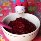 Purée toute rose de pommes de terre et betteraves