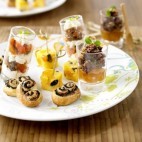 bouchées de polenta sucrées salées
