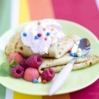 Crêpes aux guimauves à la fraise d’Emmanuel Ryon