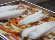 Filets de limande sole aux légumes d’hiver