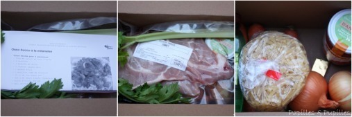 Contenu du panier recette - kit à osso bucco Contenu du panier recette - kit à osso bucco