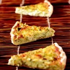 Tarte aux poireaux et au fromage de chèvre