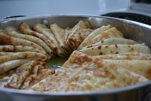 crepes au lait de soja