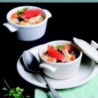 Blanquette de volaille au pamplemousse de Floride