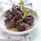 Brochettes de magret de canard fermier des Landes aux cerises