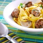 Tagliatelles de veau et coques