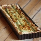 Tarte aux asperges et au Parmesan - ©Anne Lataillade
