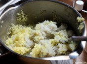 Mélange pommes de terre et topinambours Purée de topinambours et pommes de terre