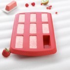 Glaces à la fraise avec le moule à mini cakes Pyrex®
