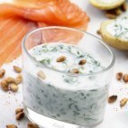 Sauce tzatziki au yaourt au lait de brebis