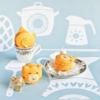 Macarons en forme de chats Macarons en forme de chats