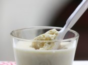 Mousse au chocolat blanc vanillée Mousse au chocolat blanc vanillée