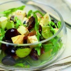 Salade d automne au Reblochon et aux deux raisins