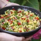 Salsa à l'ananas