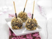 Sucettes de pâte à tartiner croquante [comme des cake pops]