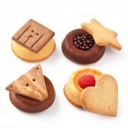 Moelleux au chocolat et sablés vanille -
