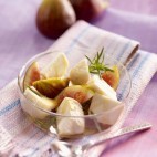 Salade de Crottin de Chèvre aux figues