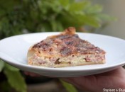 Quiche Pancetta Tomate parmesan Quiche pancetta tomate Parmesan