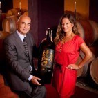 Bruno Borie et Jade Jagger