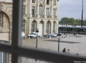 Place de la Bourse, vue du Gabriel Restaurant le Gabriel, Bordeaux {côté bistrot}